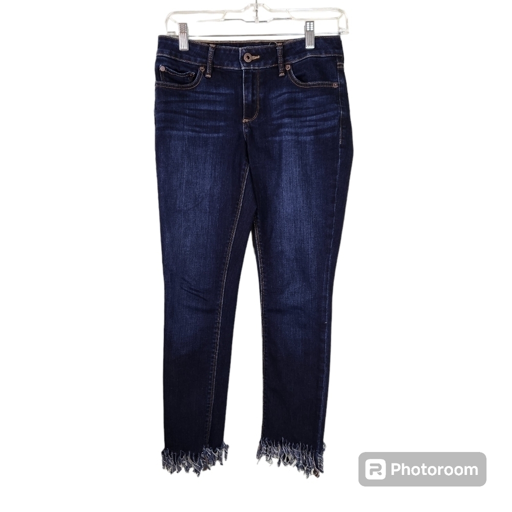 Lucky 'Lolita Skinny' Fringe Hem Womens Jeans